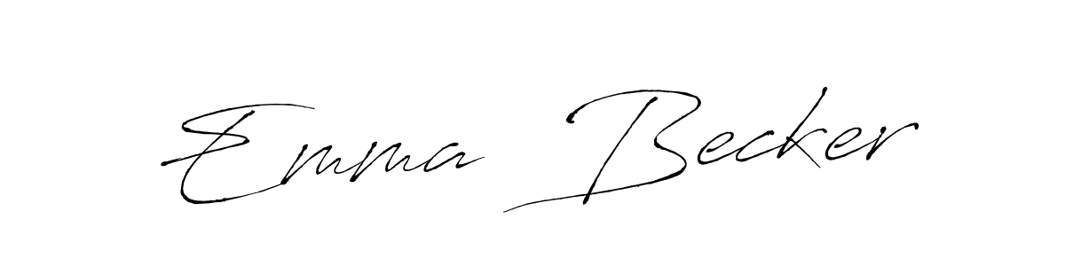 You can use this online signature creator to create a handwritten signature for the name Emma  Becker. This is the best online autograph maker. Emma  Becker signature style 6 images and pictures png