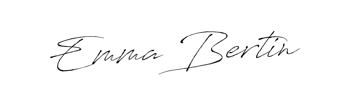 Also You can easily find your signature by using the search form. We will create Emma Bertin name handwritten signature images for you free of cost using Antro_Vectra sign style. Emma Bertin signature style 6 images and pictures png