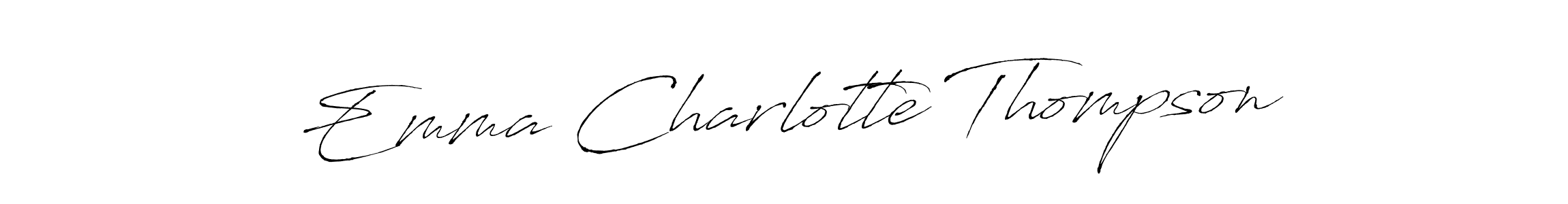 Best and Professional Signature Style for Emma Charlotte Thompson. Antro_Vectra Best Signature Style Collection. Emma Charlotte Thompson signature style 6 images and pictures png