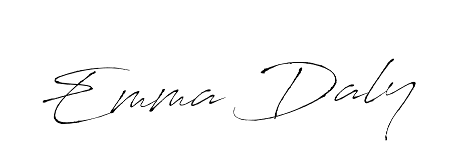 Also You can easily find your signature by using the search form. We will create Emma Daly name handwritten signature images for you free of cost using Antro_Vectra sign style. Emma Daly signature style 6 images and pictures png