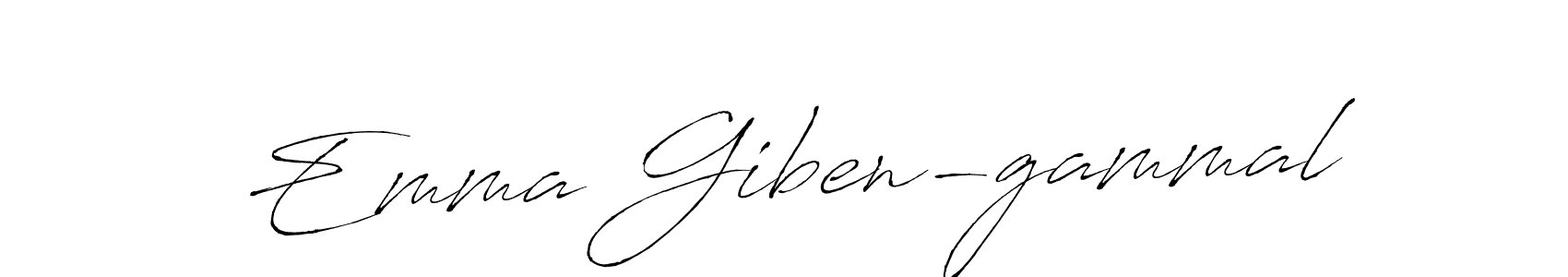 Antro_Vectra is a professional signature style that is perfect for those who want to add a touch of class to their signature. It is also a great choice for those who want to make their signature more unique. Get Emma Giben-gammal name to fancy signature for free. Emma Giben-gammal signature style 6 images and pictures png
