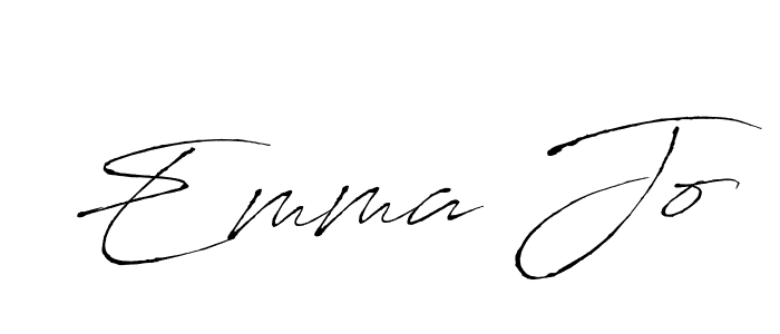 The best way (Antro_Vectra) to make a short signature is to pick only two or three words in your name. The name Emma Jo include a total of six letters. For converting this name. Emma Jo signature style 6 images and pictures png