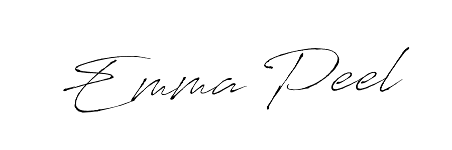 You should practise on your own different ways (Antro_Vectra) to write your name (Emma Peel) in signature. don't let someone else do it for you. Emma Peel signature style 6 images and pictures png