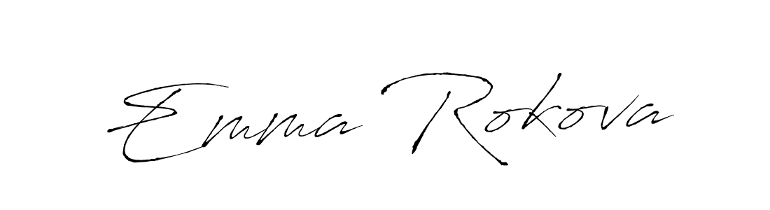 How to make Emma Rokova signature? Antro_Vectra is a professional autograph style. Create handwritten signature for Emma Rokova name. Emma Rokova signature style 6 images and pictures png