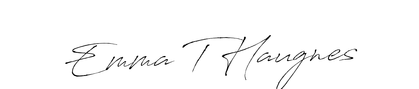 Check out images of Autograph of Emma T Haugnes name. Actor Emma T Haugnes Signature Style. Antro_Vectra is a professional sign style online. Emma T Haugnes signature style 6 images and pictures png