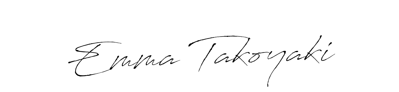 Make a beautiful signature design for name Emma Takoyaki. Use this online signature maker to create a handwritten signature for free. Emma Takoyaki signature style 6 images and pictures png