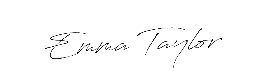 Antro_Vectra is a professional signature style that is perfect for those who want to add a touch of class to their signature. It is also a great choice for those who want to make their signature more unique. Get Emma Taylor name to fancy signature for free. Emma Taylor signature style 6 images and pictures png