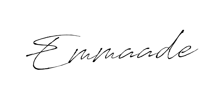 Emmaade stylish signature style. Best Handwritten Sign (Antro_Vectra) for my name. Handwritten Signature Collection Ideas for my name Emmaade. Emmaade signature style 6 images and pictures png