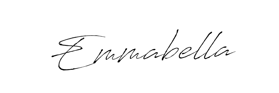 Use a signature maker to create a handwritten signature online. With this signature software, you can design (Antro_Vectra) your own signature for name Emmabella. Emmabella signature style 6 images and pictures png