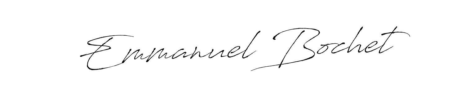 How to make Emmanuel Bochet signature? Antro_Vectra is a professional autograph style. Create handwritten signature for Emmanuel Bochet name. Emmanuel Bochet signature style 6 images and pictures png