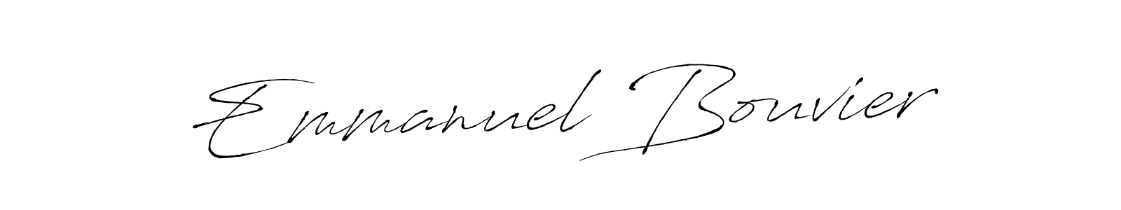 How to make Emmanuel Bouvier signature? Antro_Vectra is a professional autograph style. Create handwritten signature for Emmanuel Bouvier name. Emmanuel Bouvier signature style 6 images and pictures png