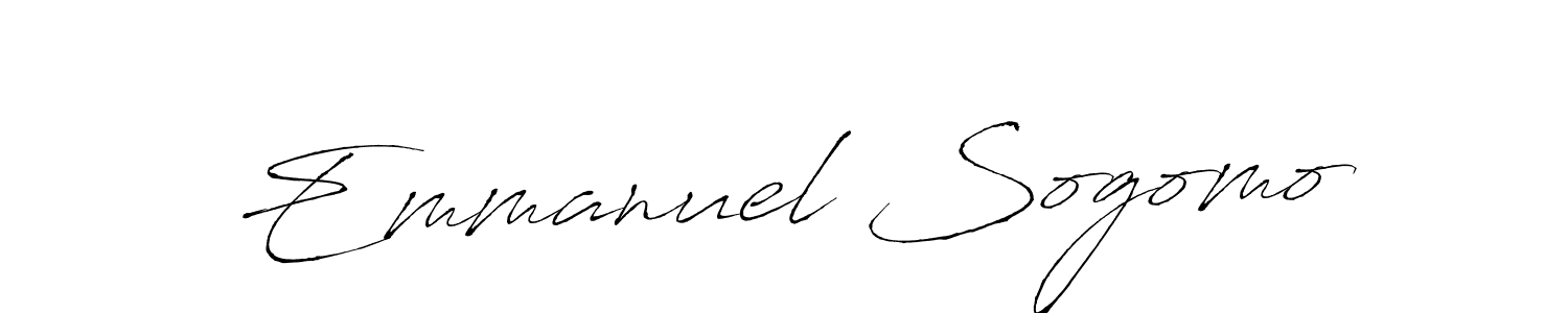 It looks lik you need a new signature style for name Emmanuel Sogomo. Design unique handwritten (Antro_Vectra) signature with our free signature maker in just a few clicks. Emmanuel Sogomo signature style 6 images and pictures png