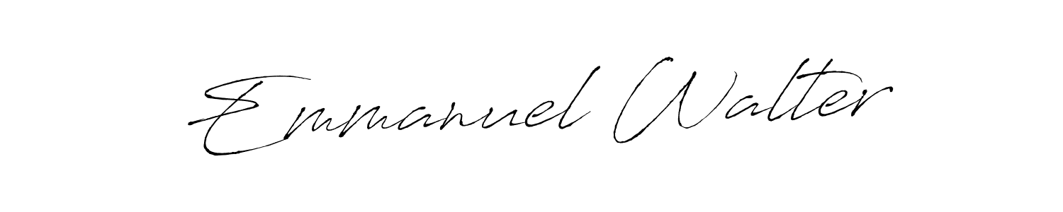 Similarly Antro_Vectra is the best handwritten signature design. Signature creator online .You can use it as an online autograph creator for name Emmanuel Walter. Emmanuel Walter signature style 6 images and pictures png