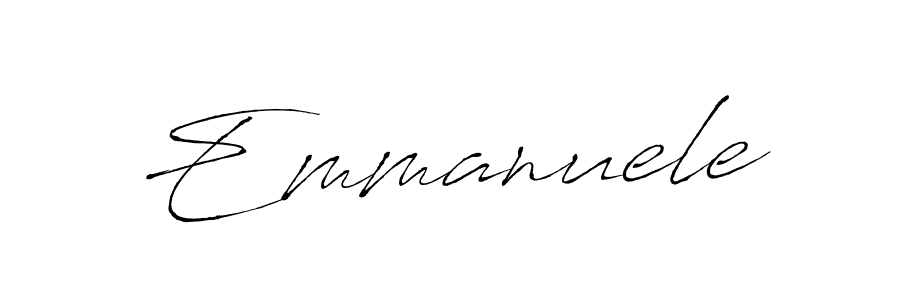 You should practise on your own different ways (Antro_Vectra) to write your name (Emmanuele) in signature. don't let someone else do it for you. Emmanuele signature style 6 images and pictures png