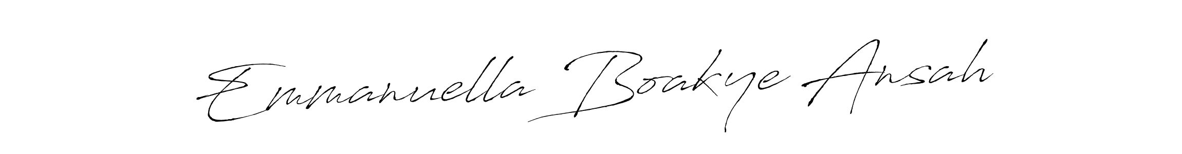 This is the best signature style for the Emmanuella Boakye Ansah name. Also you like these signature font (Antro_Vectra). Mix name signature. Emmanuella Boakye Ansah signature style 6 images and pictures png