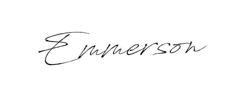 if you are searching for the best signature style for your name Emmerson. so please give up your signature search. here we have designed multiple signature styles  using Antro_Vectra. Emmerson signature style 6 images and pictures png