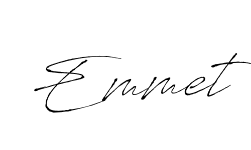 Similarly Antro_Vectra is the best handwritten signature design. Signature creator online .You can use it as an online autograph creator for name Emmet. Emmet signature style 6 images and pictures png