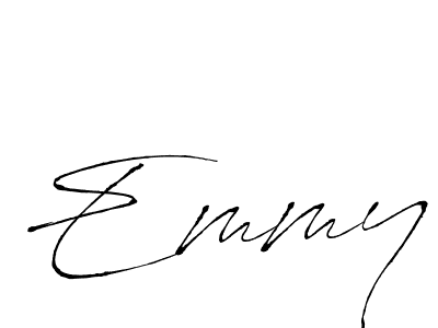 Emmy stylish signature style. Best Handwritten Sign (Antro_Vectra) for my name. Handwritten Signature Collection Ideas for my name Emmy. Emmy signature style 6 images and pictures png