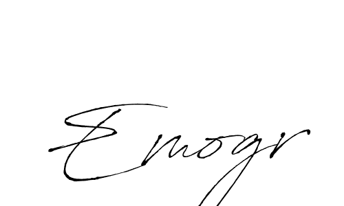 How to make Emogr name signature. Use Antro_Vectra style for creating short signs online. This is the latest handwritten sign. Emogr signature style 6 images and pictures png