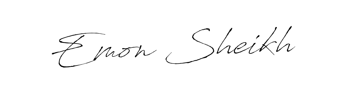 Make a short Emon Sheikh signature style. Manage your documents anywhere anytime using Antro_Vectra. Create and add eSignatures, submit forms, share and send files easily. Emon Sheikh signature style 6 images and pictures png