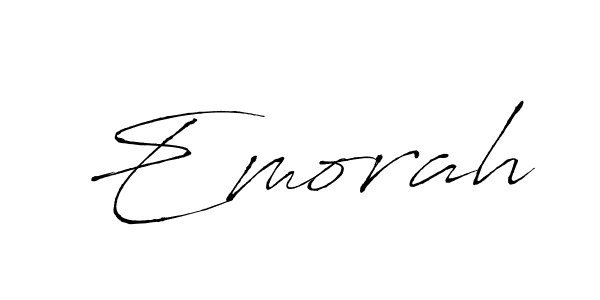 The best way (Antro_Vectra) to make a short signature is to pick only two or three words in your name. The name Emorah include a total of six letters. For converting this name. Emorah signature style 6 images and pictures png