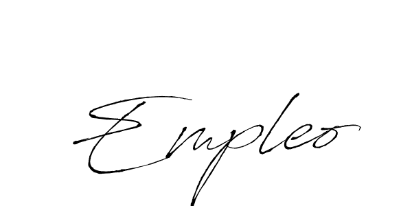 How to Draw Empleo signature style? Antro_Vectra is a latest design signature styles for name Empleo. Empleo signature style 6 images and pictures png