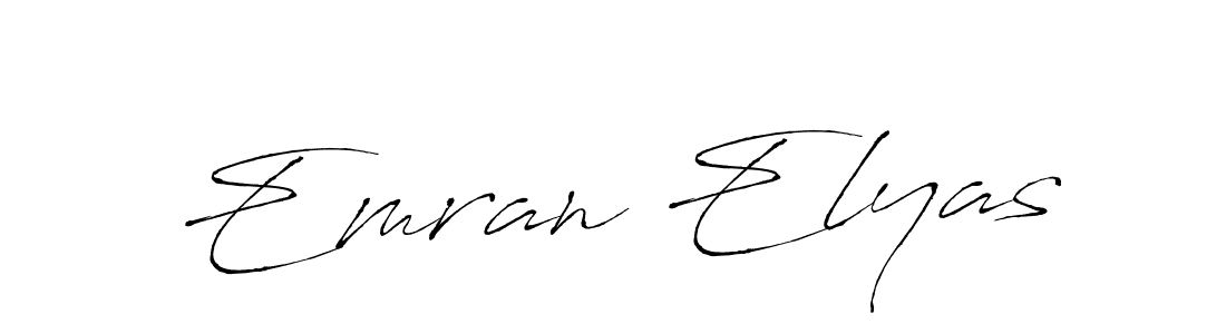 Antro_Vectra is a professional signature style that is perfect for those who want to add a touch of class to their signature. It is also a great choice for those who want to make their signature more unique. Get Emran Elyas name to fancy signature for free. Emran Elyas signature style 6 images and pictures png