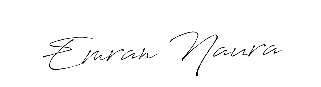 Design your own signature with our free online signature maker. With this signature software, you can create a handwritten (Antro_Vectra) signature for name Emran Naura. Emran Naura signature style 6 images and pictures png