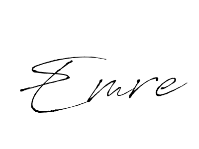 Also You can easily find your signature by using the search form. We will create Emre name handwritten signature images for you free of cost using Antro_Vectra sign style. Emre signature style 6 images and pictures png