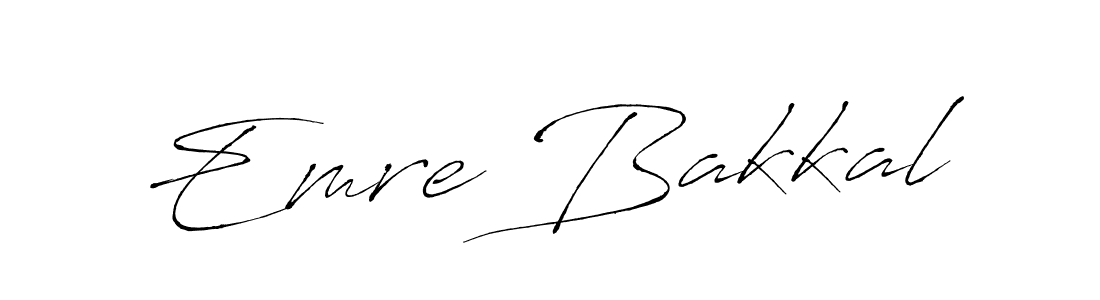 Make a beautiful signature design for name Emre Bakkal. With this signature (Antro_Vectra) style, you can create a handwritten signature for free. Emre Bakkal signature style 6 images and pictures png