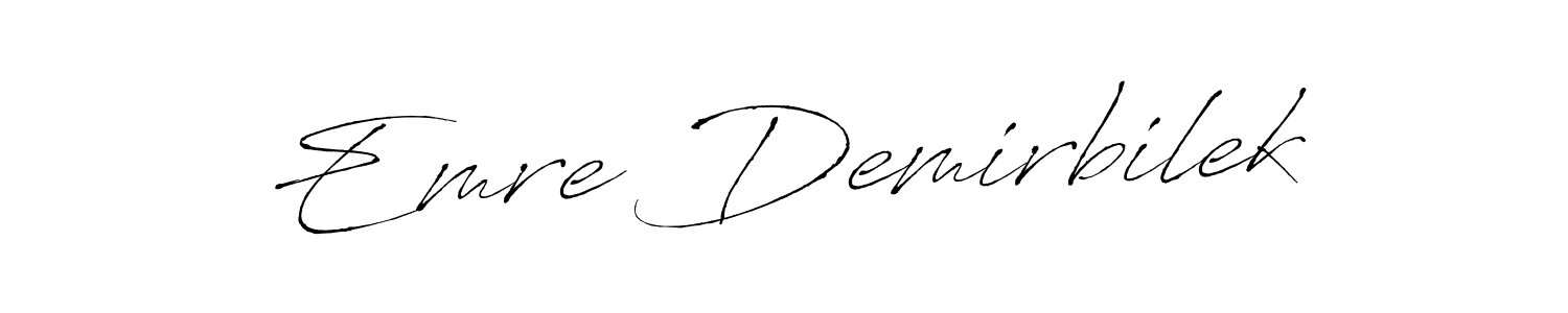 It looks lik you need a new signature style for name Emre Demirbilek. Design unique handwritten (Antro_Vectra) signature with our free signature maker in just a few clicks. Emre Demirbilek signature style 6 images and pictures png