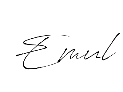 The best way (Antro_Vectra) to make a short signature is to pick only two or three words in your name. The name Emul include a total of six letters. For converting this name. Emul signature style 6 images and pictures png
