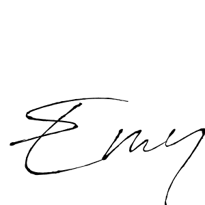 This is the best signature style for the Emy name. Also you like these signature font (Antro_Vectra). Mix name signature. Emy signature style 6 images and pictures png