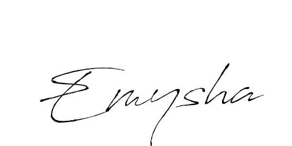 You should practise on your own different ways (Antro_Vectra) to write your name (Emysha) in signature. don't let someone else do it for you. Emysha signature style 6 images and pictures png