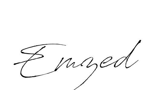 How to make Emzed name signature. Use Antro_Vectra style for creating short signs online. This is the latest handwritten sign. Emzed signature style 6 images and pictures png