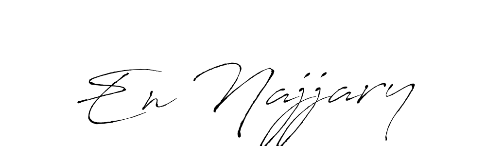 Similarly Antro_Vectra is the best handwritten signature design. Signature creator online .You can use it as an online autograph creator for name En Najjary. En Najjary signature style 6 images and pictures png
