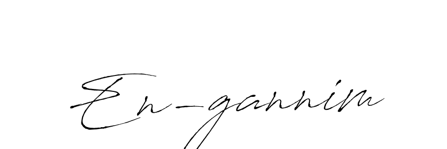 Also You can easily find your signature by using the search form. We will create En-gannim name handwritten signature images for you free of cost using Antro_Vectra sign style. En-gannim signature style 6 images and pictures png