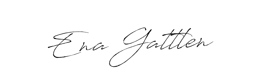 Design your own signature with our free online signature maker. With this signature software, you can create a handwritten (Antro_Vectra) signature for name Ena Gattlen. Ena Gattlen signature style 6 images and pictures png