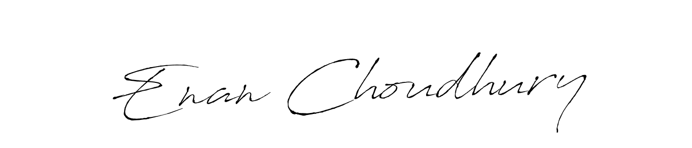 Make a beautiful signature design for name Enan Choudhury. Use this online signature maker to create a handwritten signature for free. Enan Choudhury signature style 6 images and pictures png