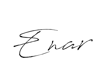 Enar stylish signature style. Best Handwritten Sign (Antro_Vectra) for my name. Handwritten Signature Collection Ideas for my name Enar. Enar signature style 6 images and pictures png