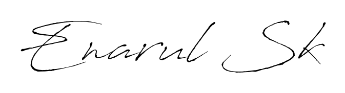 The Antro_Vectra signature style provides a bold statement for name Enarul Sk. Designed for business owners, executives, and leaders. Enarul Sk signature style 6 images and pictures png