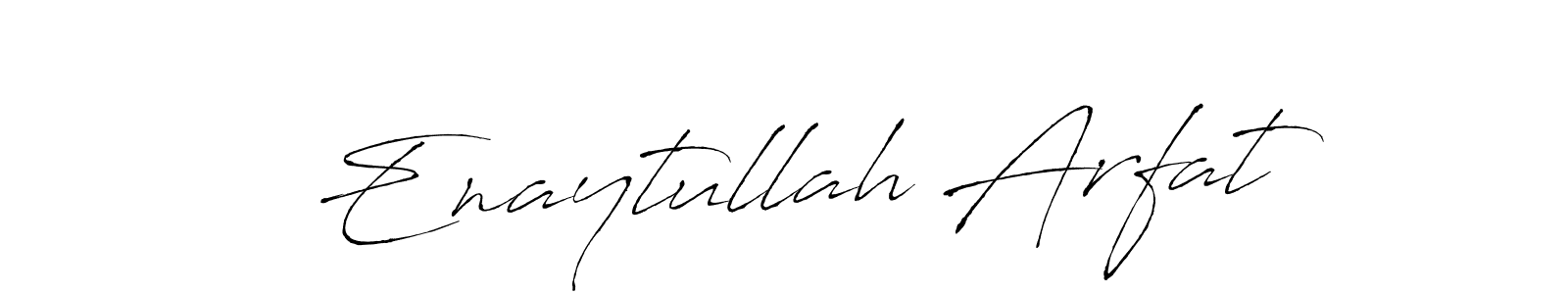 The best way (Antro_Vectra) to make a short signature is to pick only two or three words in your name. The name Enaytullah Arfat include a total of six letters. For converting this name. Enaytullah Arfat signature style 6 images and pictures png