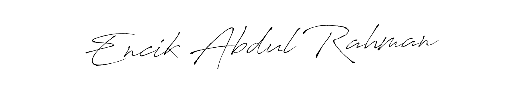 Antro_Vectra is a professional signature style that is perfect for those who want to add a touch of class to their signature. It is also a great choice for those who want to make their signature more unique. Get Encik Abdul Rahman name to fancy signature for free. Encik Abdul Rahman signature style 6 images and pictures png