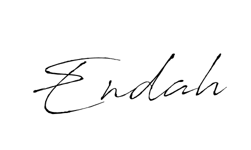 How to make Endah name signature. Use Antro_Vectra style for creating short signs online. This is the latest handwritten sign. Endah signature style 6 images and pictures png