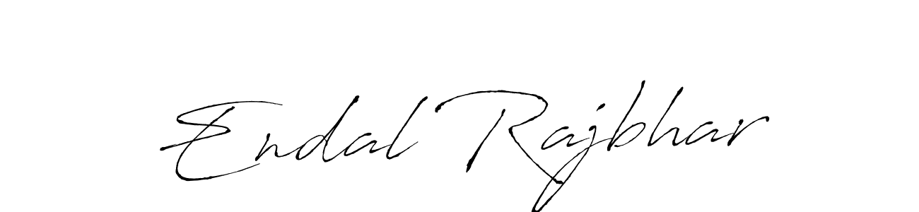 Antro_Vectra is a professional signature style that is perfect for those who want to add a touch of class to their signature. It is also a great choice for those who want to make their signature more unique. Get Endal Rajbhar name to fancy signature for free. Endal Rajbhar signature style 6 images and pictures png