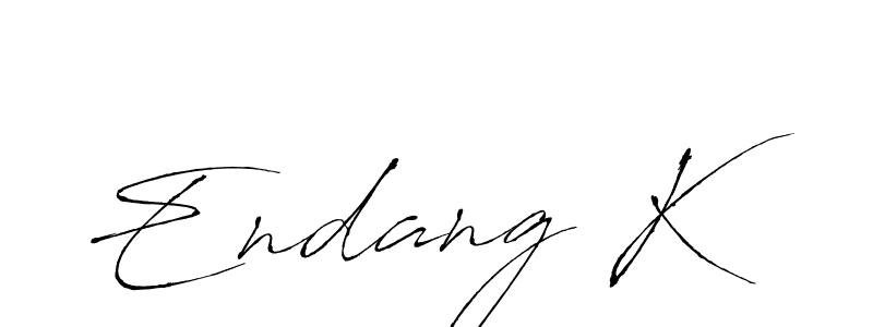 Also You can easily find your signature by using the search form. We will create Endang K name handwritten signature images for you free of cost using Antro_Vectra sign style. Endang K signature style 6 images and pictures png