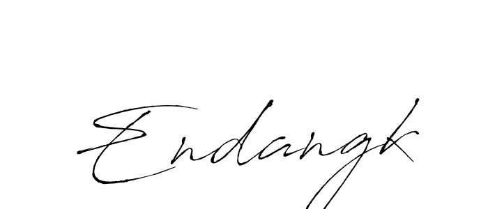 Antro_Vectra is a professional signature style that is perfect for those who want to add a touch of class to their signature. It is also a great choice for those who want to make their signature more unique. Get Endangk name to fancy signature for free. Endangk signature style 6 images and pictures png