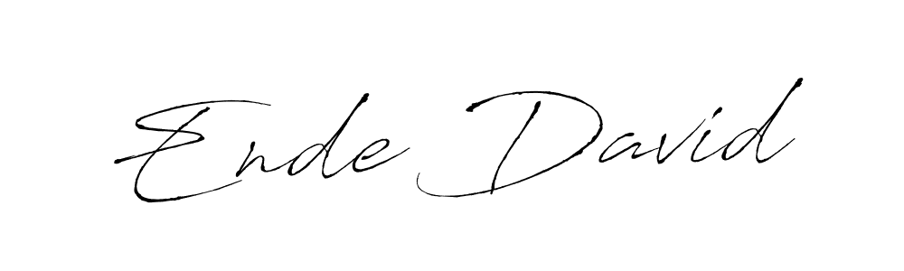 Antro_Vectra is a professional signature style that is perfect for those who want to add a touch of class to their signature. It is also a great choice for those who want to make their signature more unique. Get Ende David name to fancy signature for free. Ende David signature style 6 images and pictures png