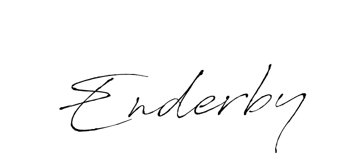 You should practise on your own different ways (Antro_Vectra) to write your name (Enderby) in signature. don't let someone else do it for you. Enderby signature style 6 images and pictures png