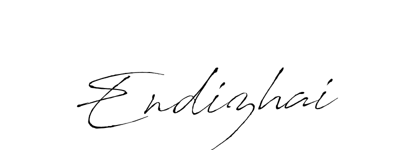 Design your own signature with our free online signature maker. With this signature software, you can create a handwritten (Antro_Vectra) signature for name Endizhai. Endizhai signature style 6 images and pictures png